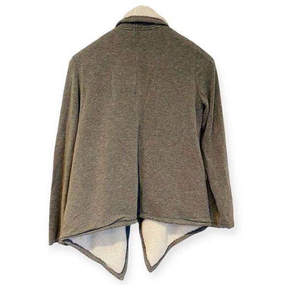 Ugg Faux Shearling Shawl Cardigan Size XS - Picture 4 of 7